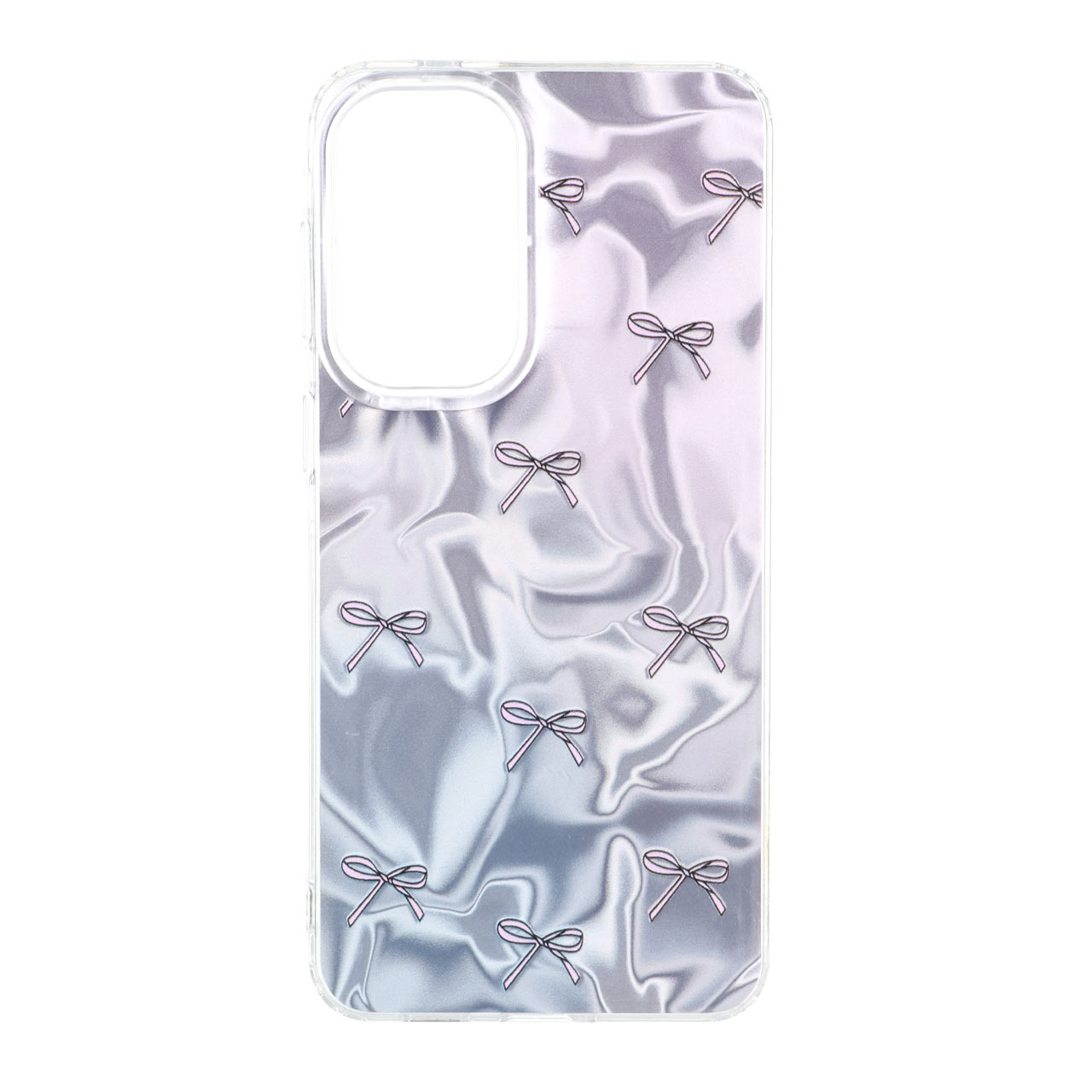 قاب Silver Cloud دور ژله ای طرح دار Samsung Galaxy A57 - کد 298
